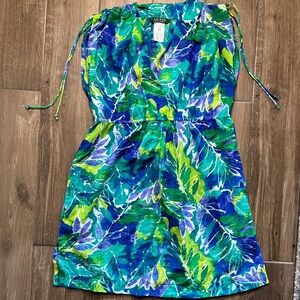 Ralph Lauren Tropical Print Lightweight Swimsuit Cover Women’s Medium